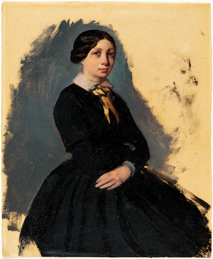  埃德加·德加 Edgar Degas—— 女子肖像 (5)